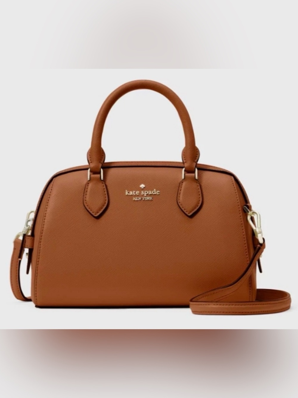 kate spade Small Dome Satchel with Matching Wallet in Saffiano Leather - Picture 14 of 15